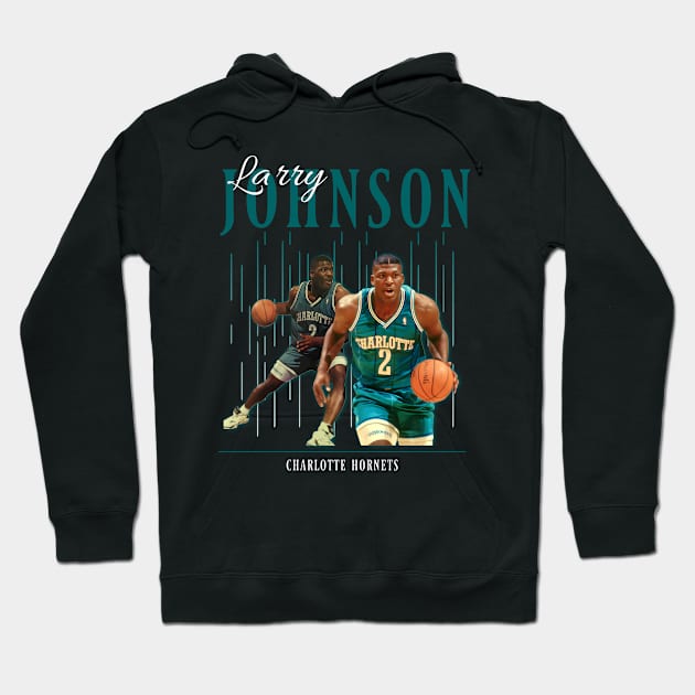 Larry johnson Hoodie by Aloenalone